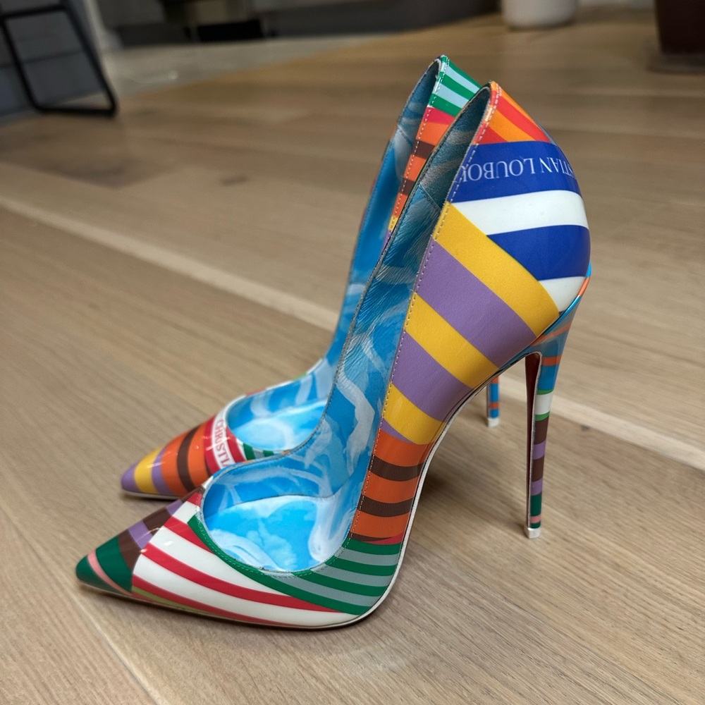 Women’s Christian Louboutin ‘So Kate 120’ Pumps Sz 39 EXTREMELY RARE Colourway.